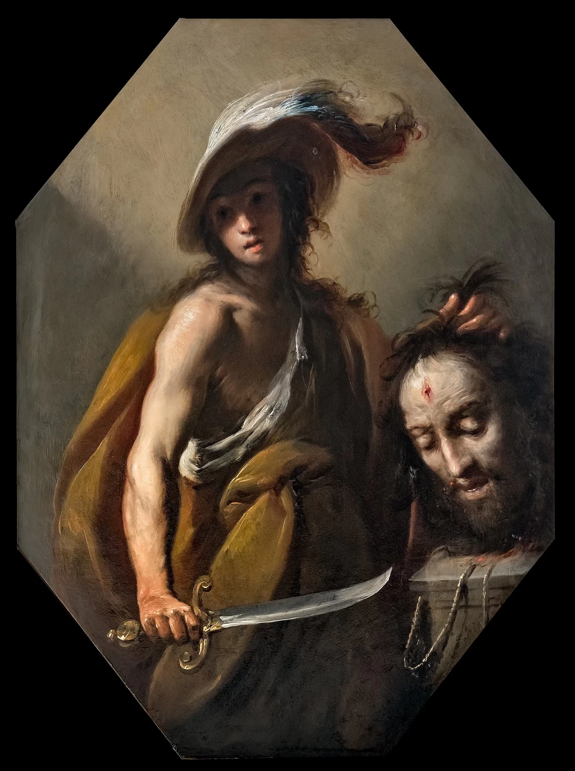 Davide che regge la testa di Golia - Collezione Motais di Narbonne